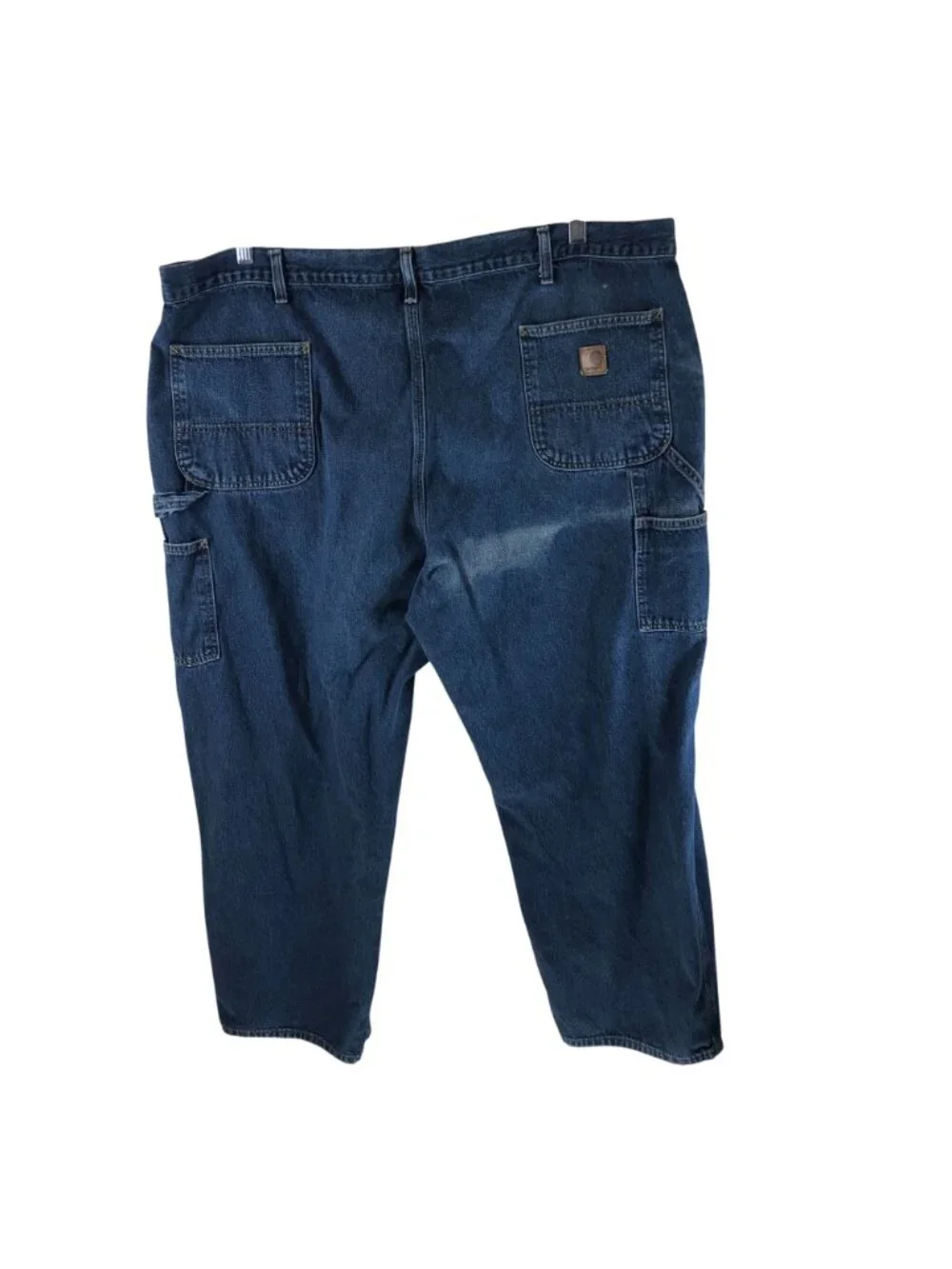 Carhartt Mens Denim Original Dungaree Fit Jeans B13 Carpenter 48x30 Actual 46x29